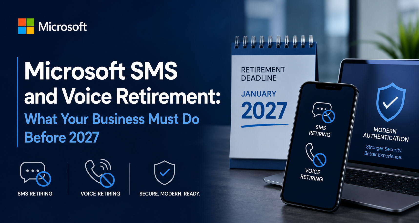Microsoft SMS and Voice retirement
